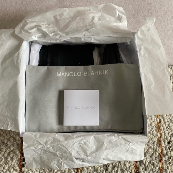 Manolo Blahnik Chelsa Boot- Black - Picture 13 of 14